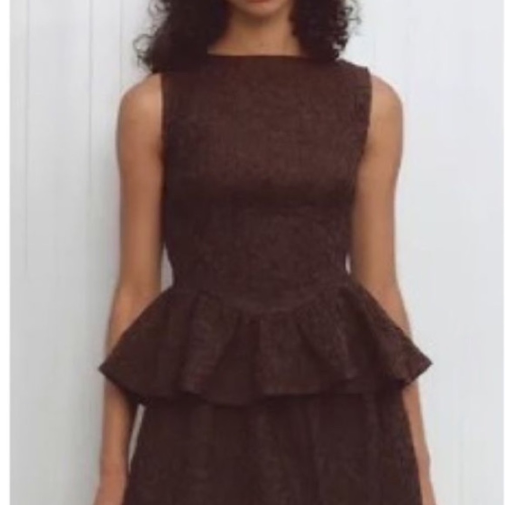 BNWT ZARA JACQUARD TOP